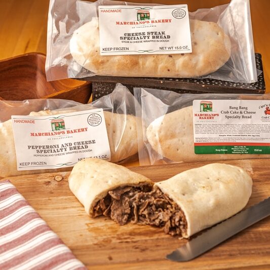 Bang Bang Crab Cake & Cheese Marchiano's Stuffed Bread