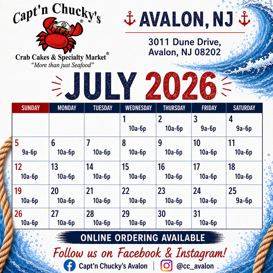 july calender